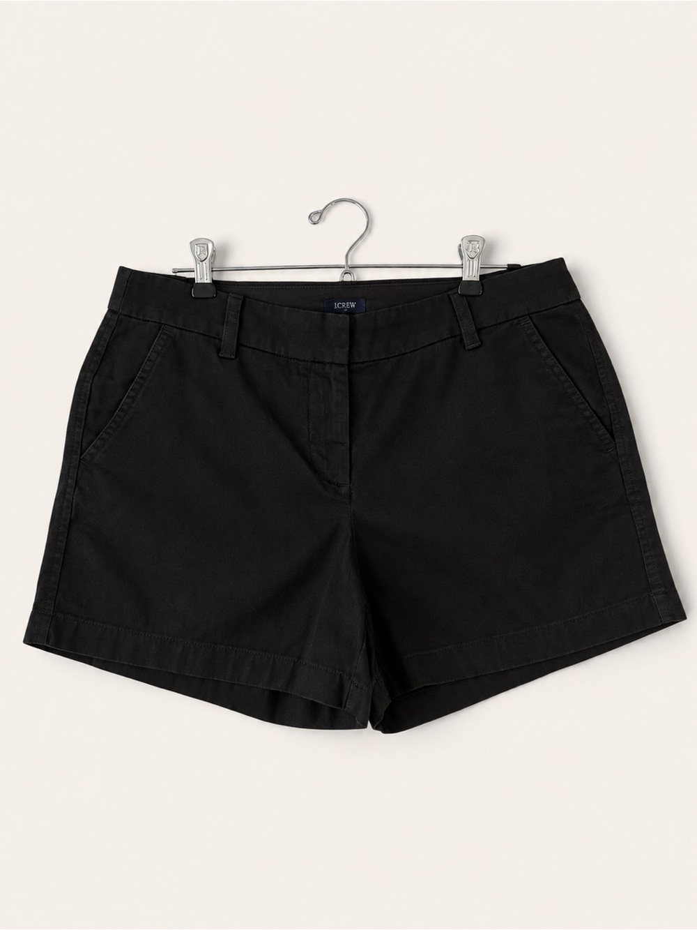 J. Crew Factory Black Women's Bermuda Chino Shorts